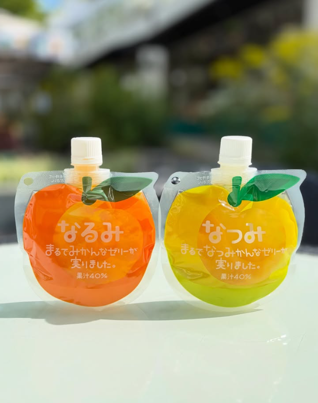 ちゅるんと食べられるゼリーはいかがですか?🍊