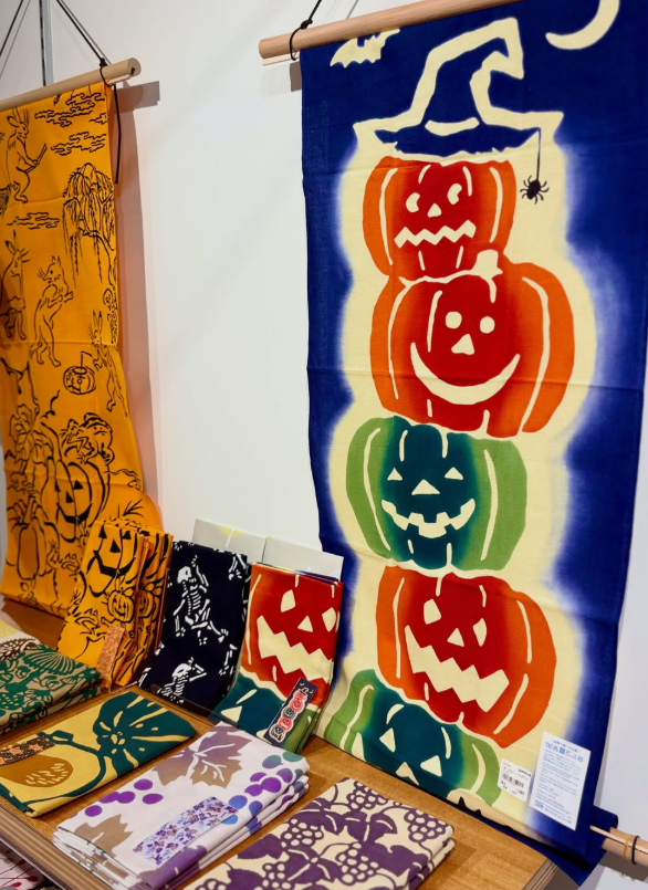 秋手ぬぐいがそろいました🍂🍁