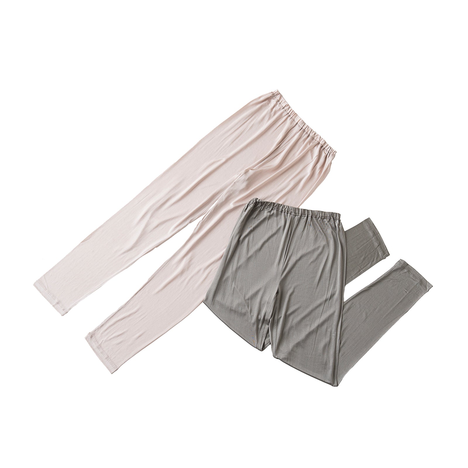 正絹シルク100% ロングパンツ