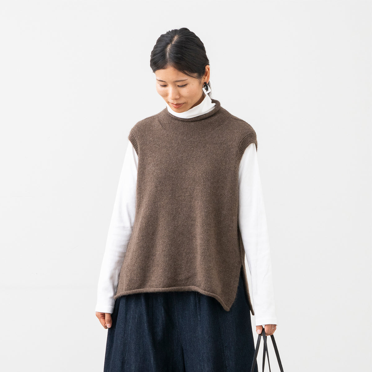 FACTORY(ファクトリー) ロールネックベスト