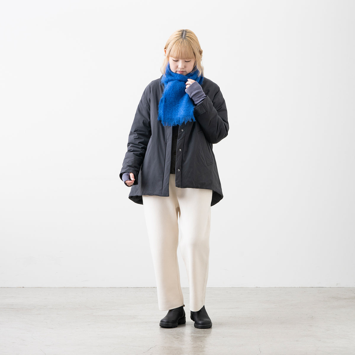 814 EZCARAY(エイトフォーティーンエスカライ) モヘアマフラー