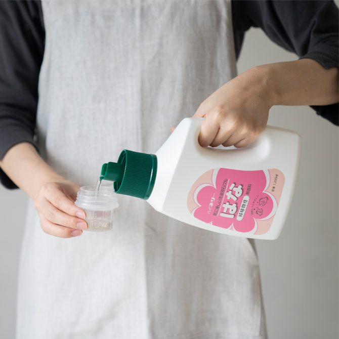 純植物性 洗たく用石けん はな