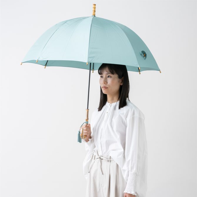 WAKAO ドーム型バンブー長傘