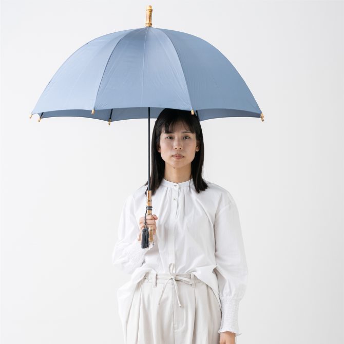 WAKAO ドーム型バンブー長傘