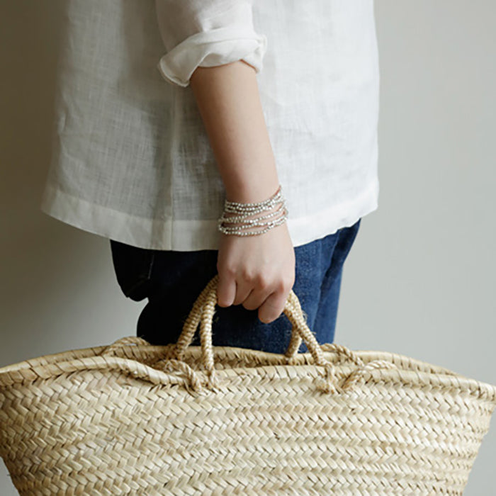 fog linen work(フォグリネンワーク) ビーズネックレス