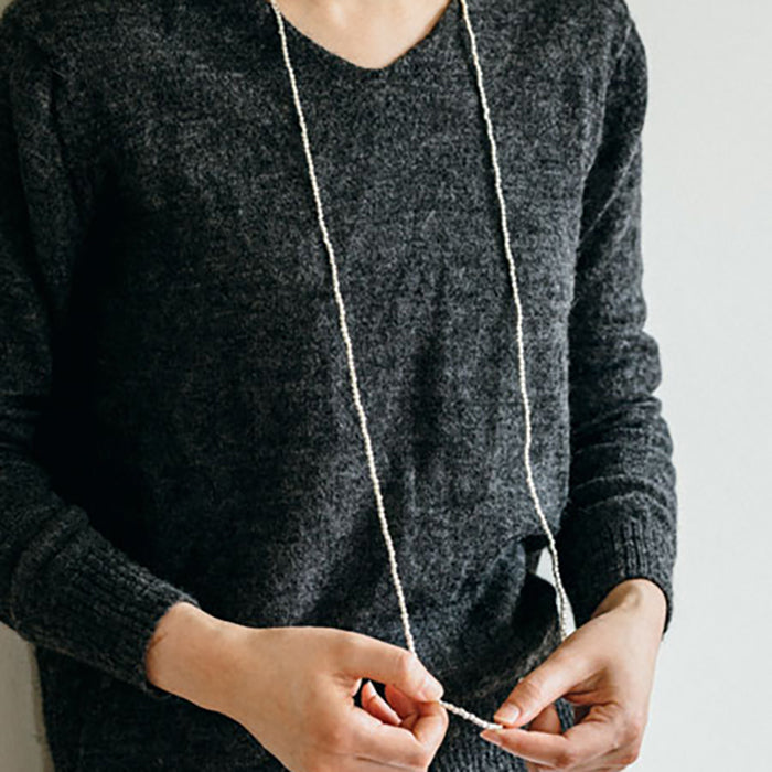 fog linen work(フォグリネンワーク) ビーズネックレス