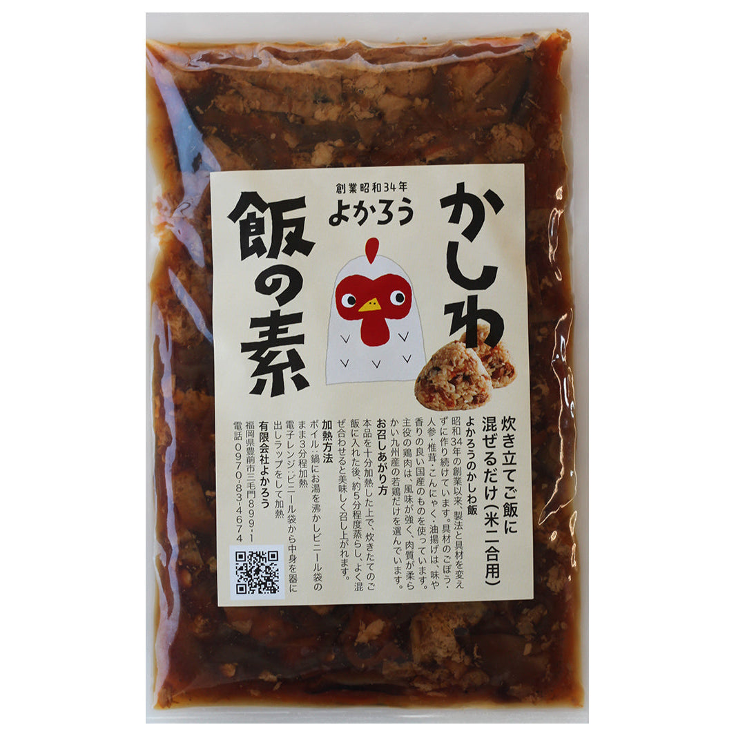 60年変わらぬ味 かしわ飯の素