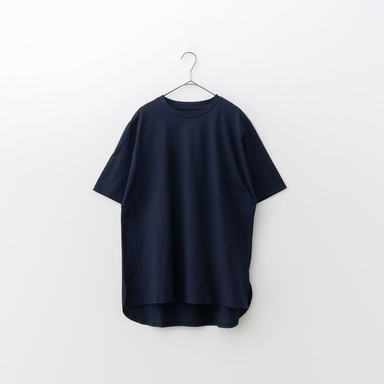 麻のような肌ざわり 汗が目立たない ドルマンTシャツ