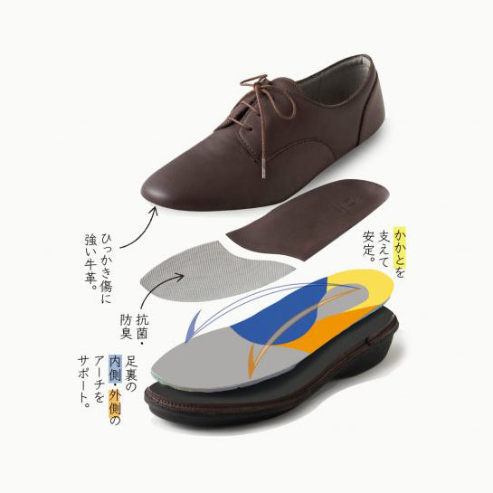 本革プレーンシューズ