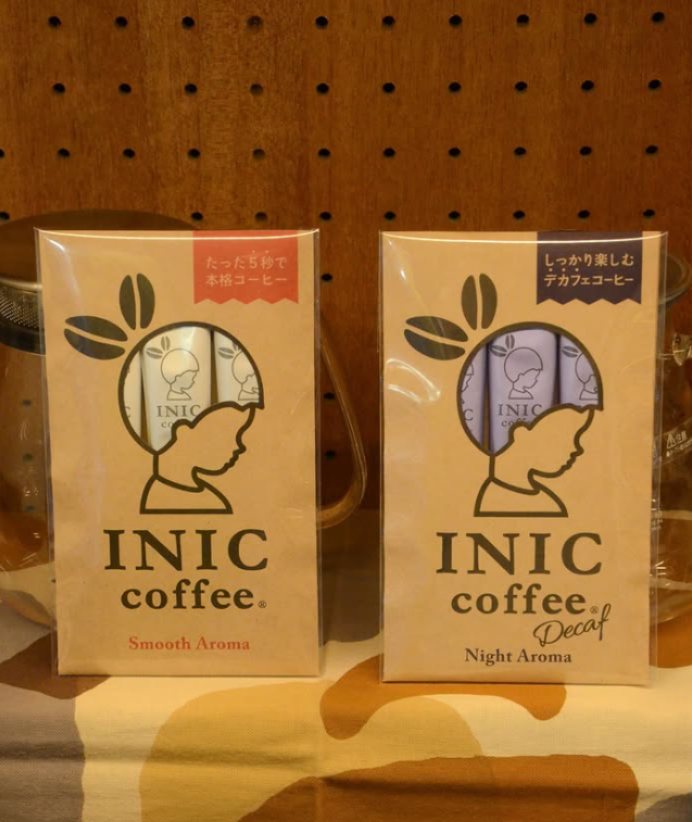 可愛いロゴマークが目印のINIC coffee