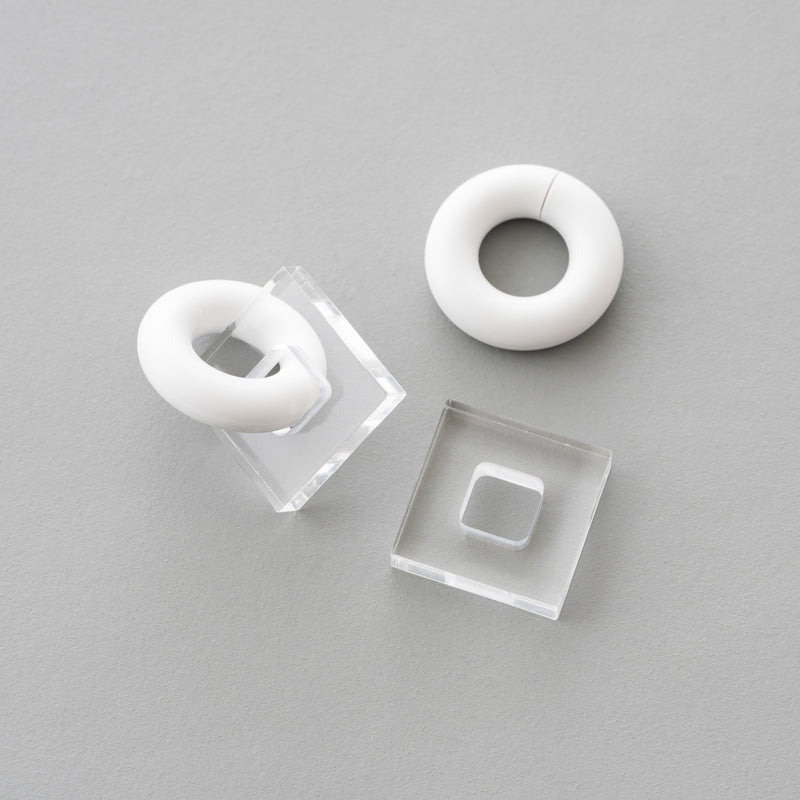 【通販限定】acrylic（アクリリック） GUMイヤリング + パーツセット