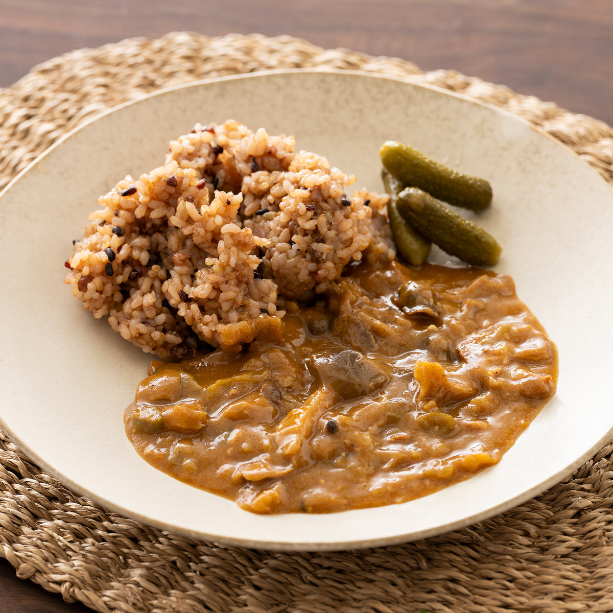 玄米によくあうレトルトカレー