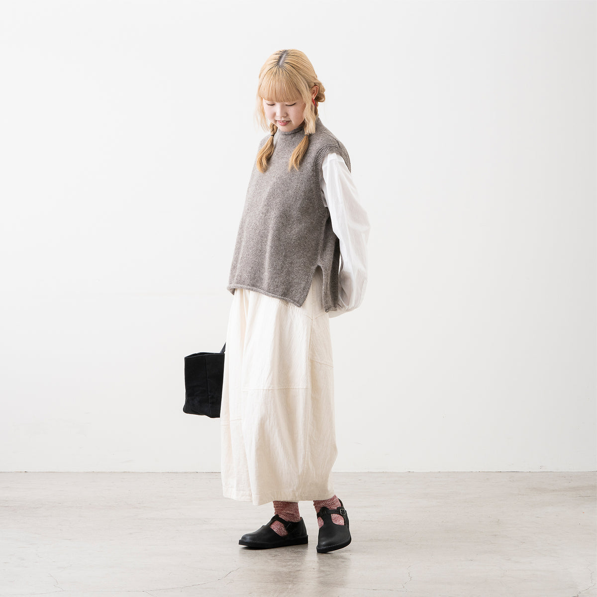 FACTORY（ファクトリー）　ロールネックベスト