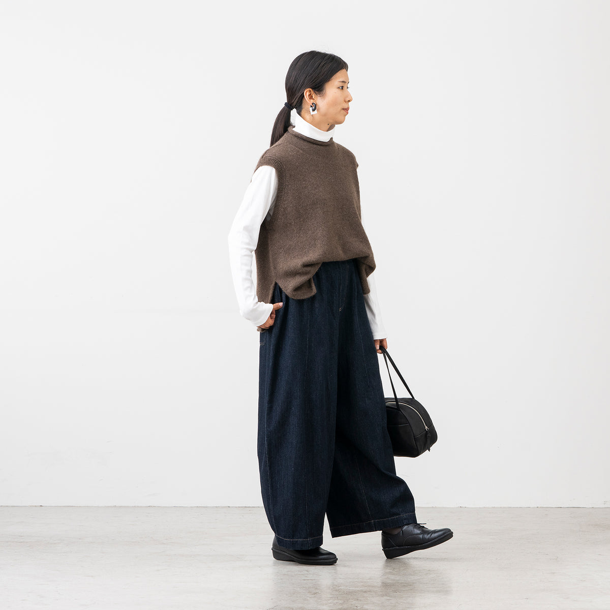 FACTORY（ファクトリー）　ロールネックベスト