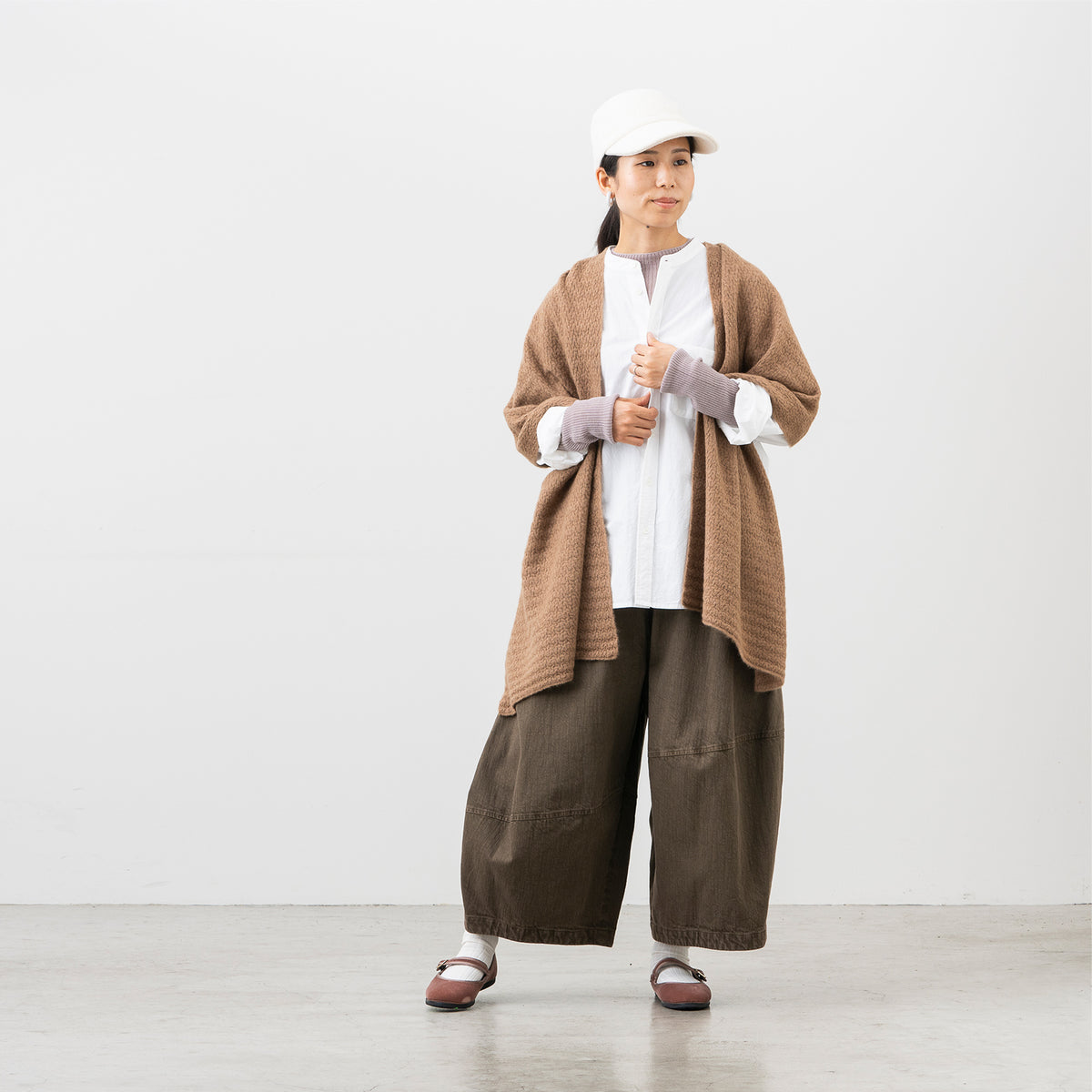 スーパーファインウールリブニット　ボトルネック　【11月上旬発売予定】