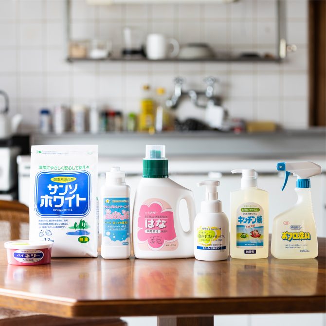 純植物性 洗たく用石けん はな
