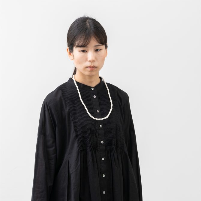 CITRUS シルクボールネックレス