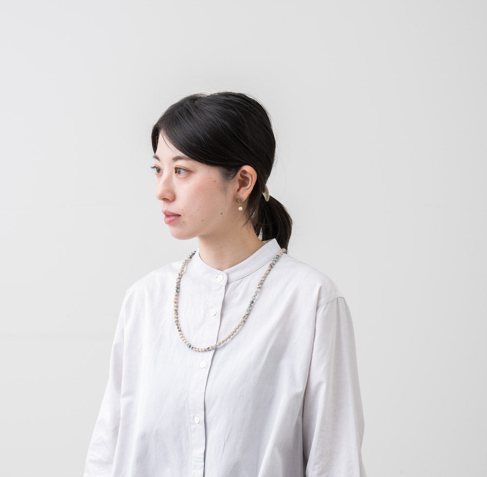 CITRUS シルクボールネックレス