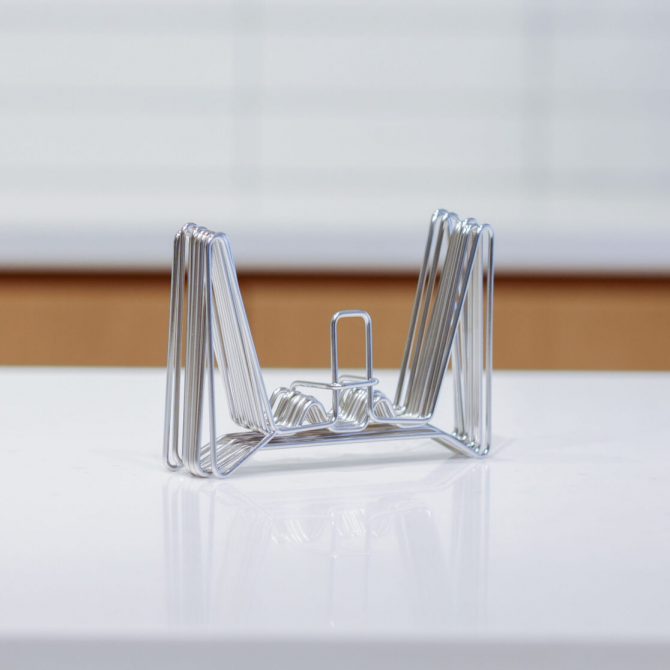 ルプループ 3cmに縮む水切りラック　キッチン用品 食洗器対応 折り畳み 日本製