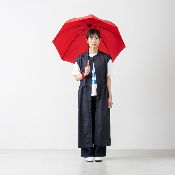 WAKAO ドーム型バンブー長傘