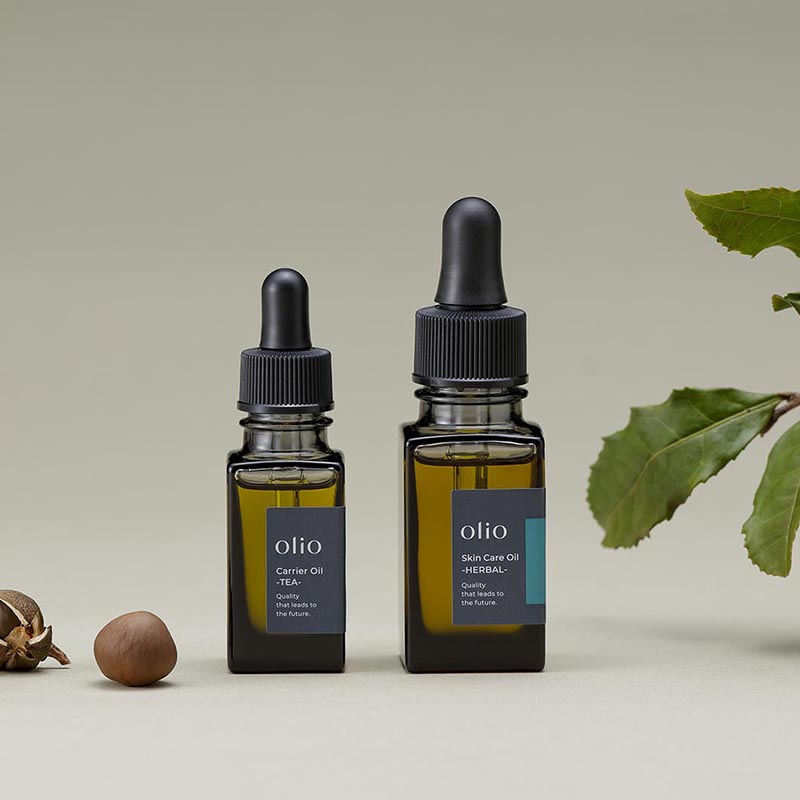 olio キャリアオイル ティー 8ml / スキンケアオイル ハーバル 15ml