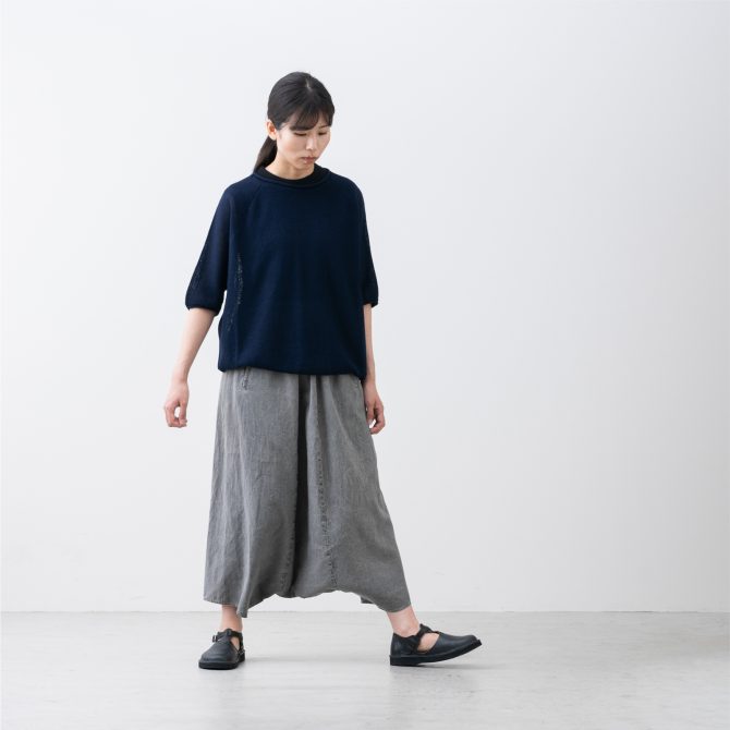 FACTORY（ファクトリー） 綿麻サルエルパンツ