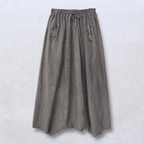FACTORY（ファクトリー） 綿麻サルエルパンツ