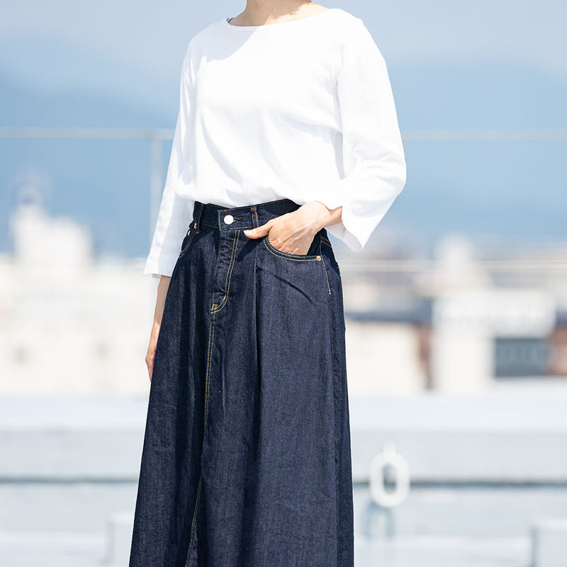 caqu(サキュウ) フレンドシップ ロングフレアスカート