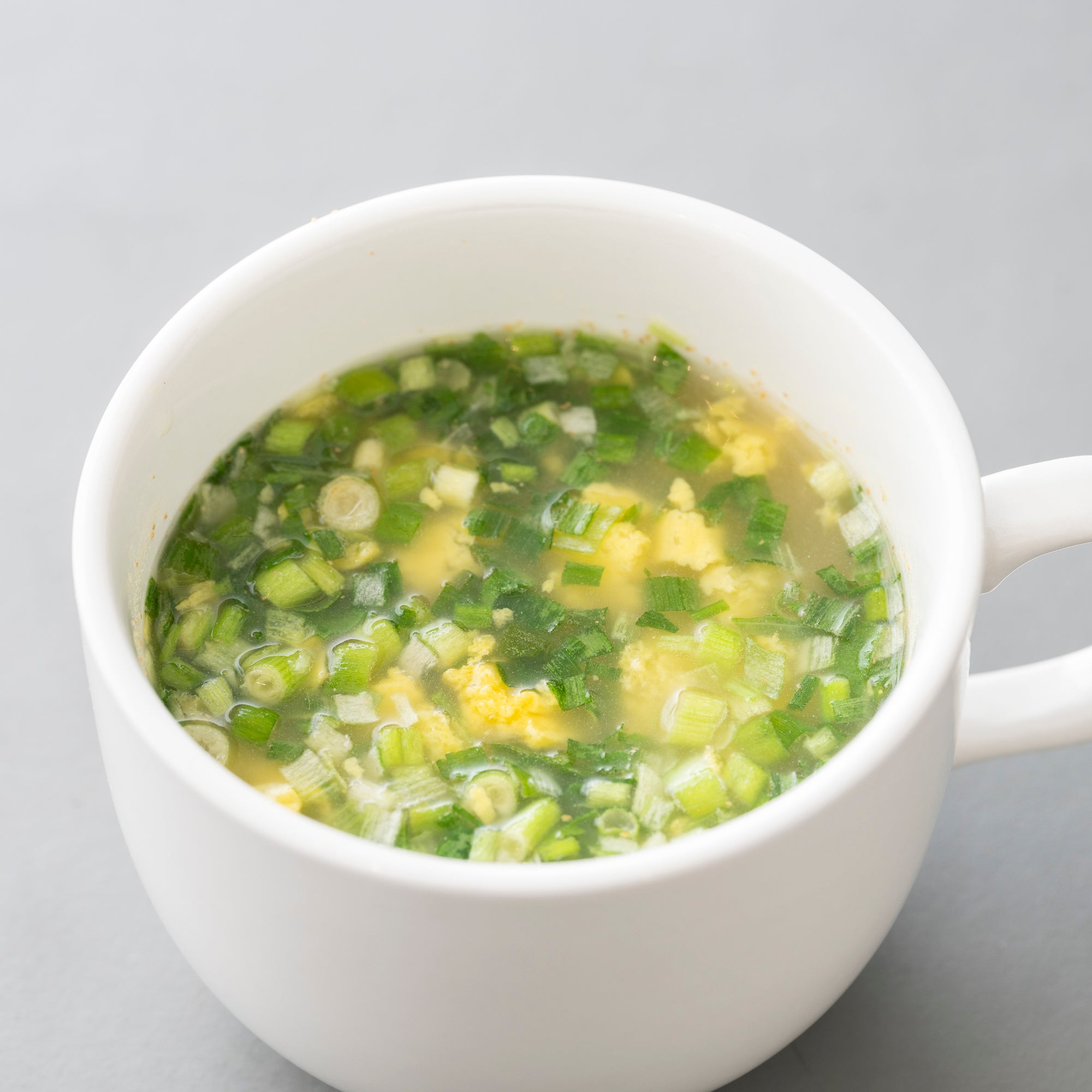 たっぷりねぎの鶏だし生姜スープ 9p