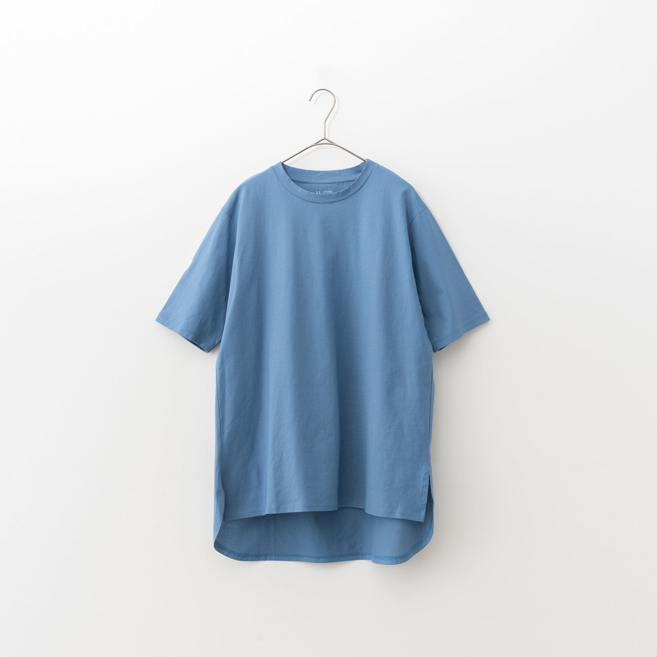 麻のような肌ざわり 汗が目立たない ドルマンTシャツ