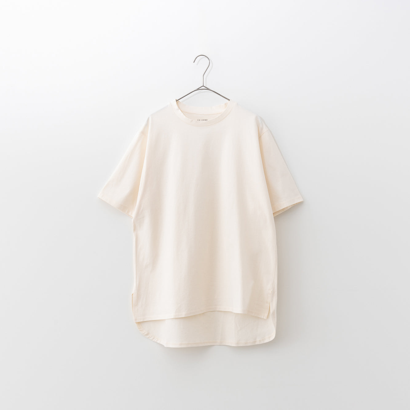 麻のような肌ざわり 汗が目立たない ドルマンTシャツ