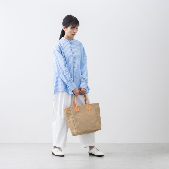 気が利く帆布トート+