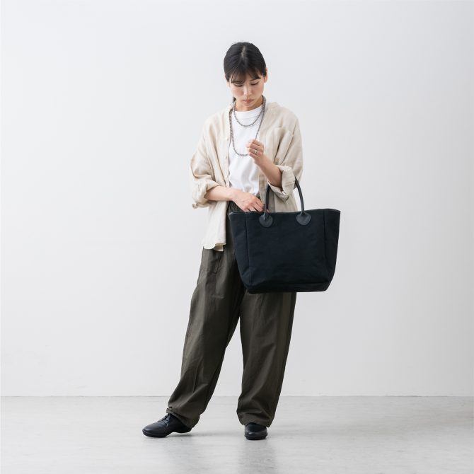 気が利く帆布トート+