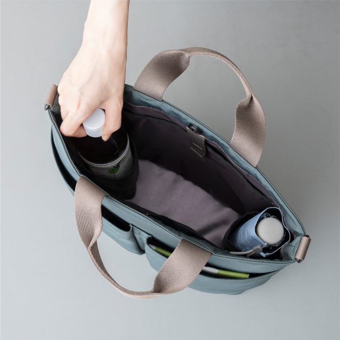気が利く撥水2WAYショルダートート M