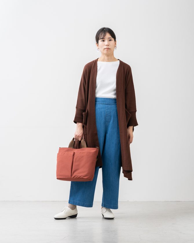 気が利く撥水2WAYショルダートート M