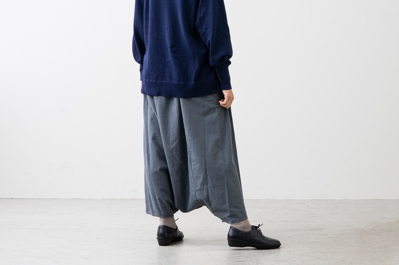 FACTORY（ファクトリー） 綿ネル サルエルパンツ | みにつけるもの